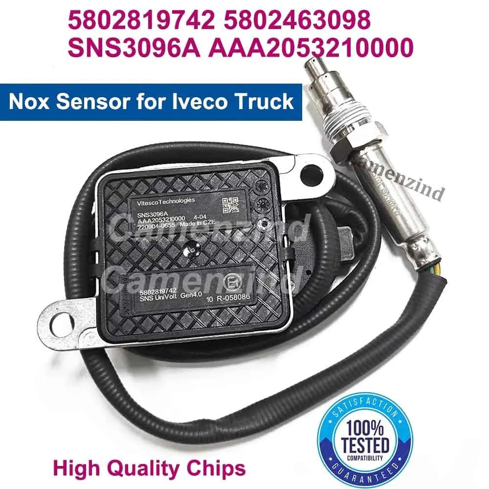 

High Quality Nitrogen Oxide Sensor Nox Sensor 5802819742 5802463098 for IVECO DAILY VI Truck SNS3096A AAA2053210000