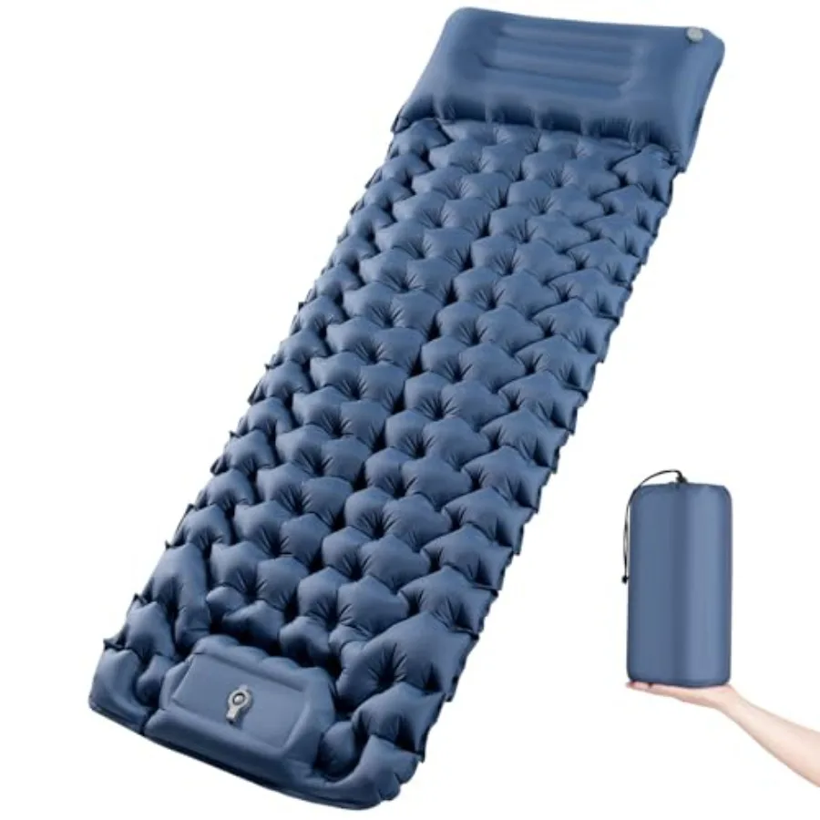 

Camping Sleeping Pad Ultra Lightweight and Compact Ergonomic Camping Mattress for Indoor and Outdoor Use Portable Sleeping Mat
