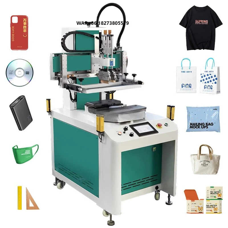 Hot Sale Rotary Indexing Flat Screen Printing Machine  for High-Efficiency Printing on Small Flat Parts