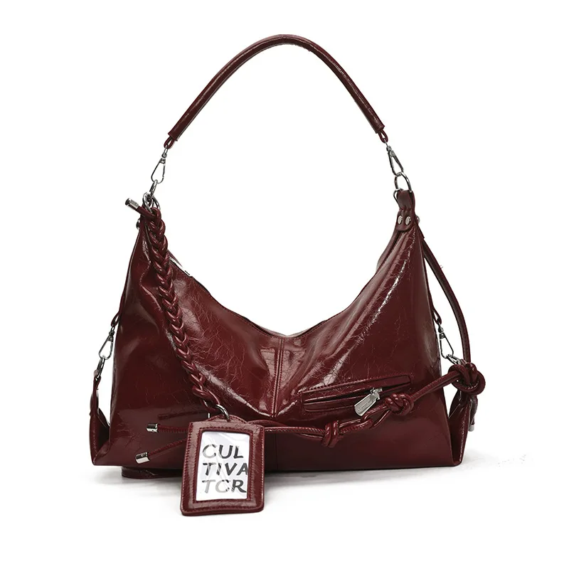 حقيبة كتف جديدة ذات سعة كبيرة لعام 2025 للنساء، حقيبة كروس خفيفة الوزن للركاب