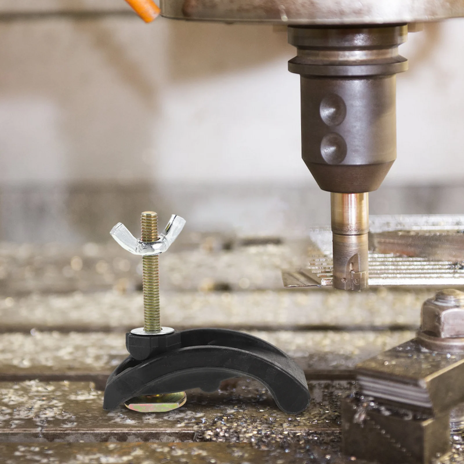 2 قطعة آلة الحفر الصحافة لوحة المشبك T-فتحة طاولة العمل تركيبات لوحة كليب ل Cnc راوتر دقة المشبك أداة النقش #4