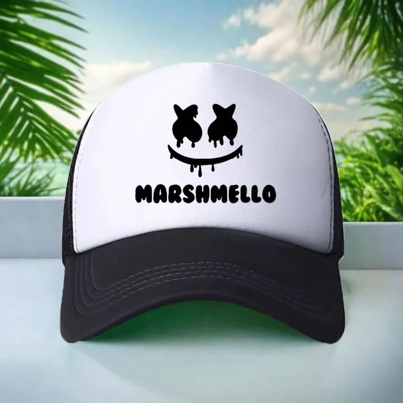 

Kids Hat Hot Weird Smiling DJ Print Baseball Hat Sports Beach Tour Breathable Casual Hat Boy Girl 6-15Yrs 58CM Youth Hat Sun Hat