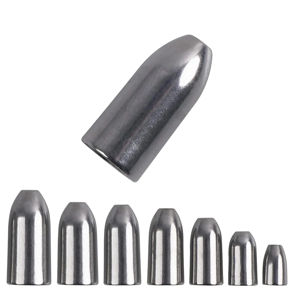 10 قطعة أوزان الصيد التنغستن الغطاسون رصاصة الصيد الغطاسون ل باس الصيد كارولينا تلاعب تكساس تلاعب دودة إغراء الصيد الوزن