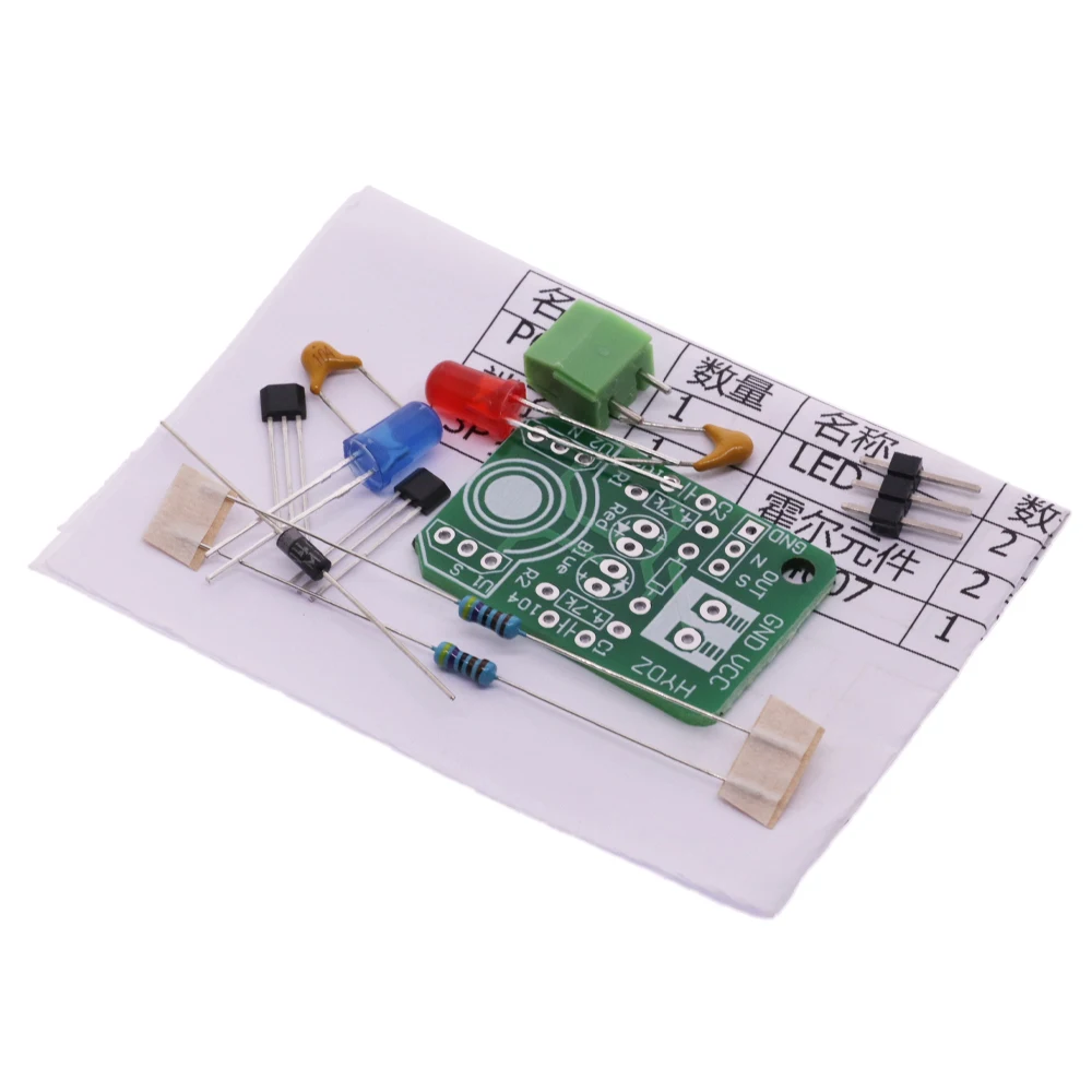 แม่เหล็ก Hall Induction Sensor Detection Pole Resolver North และ South การตรวจจับโมดูล DIY Kit การเรียนรู้สำหรับ Arduino