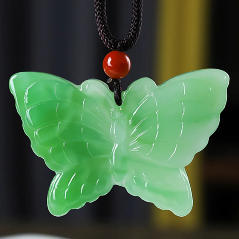 

Cuiqing Butterfly Jade Pendant Necklace Pendant Pendant