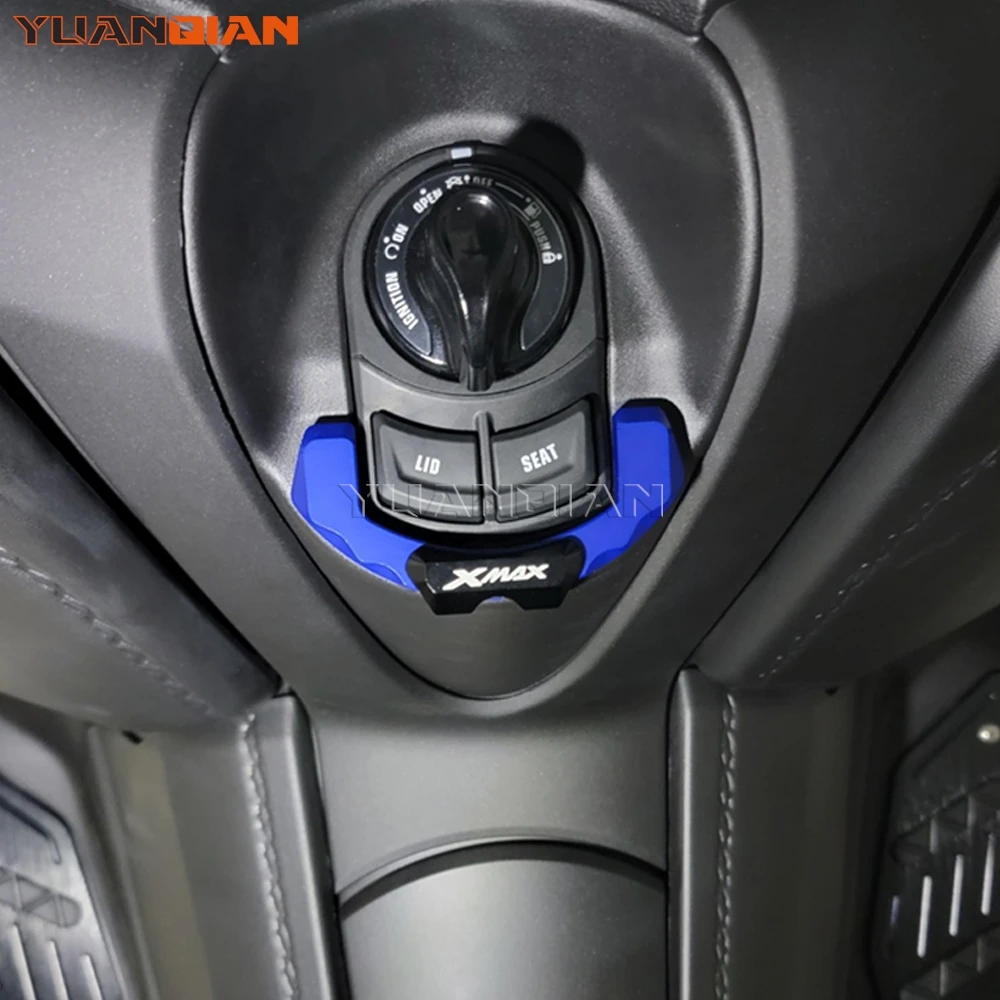

For Yamaha XMAX300 XMAX250 XMAX400 XMAX125 X-MAX XMAX 125 250 300 400 Motorcycle Accessories Electric Door Lock Decorative Cover