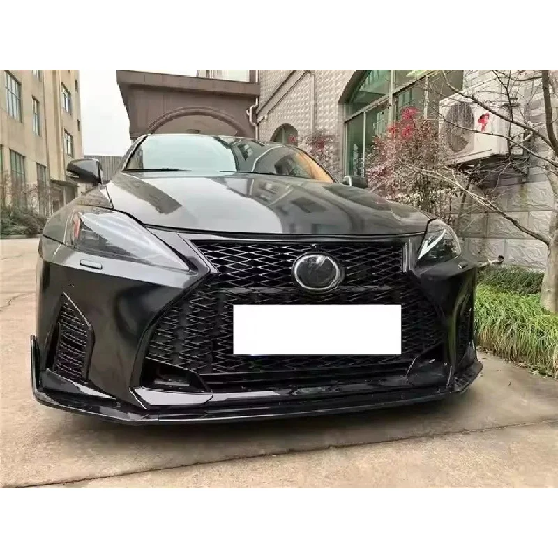 شبكة المصد الأمامي بنمط جديد لعام 2021 لـ IS250 IS300 IS350 2006-2012 ترقية أجزاء الجسم المثبتة الأمامية #5