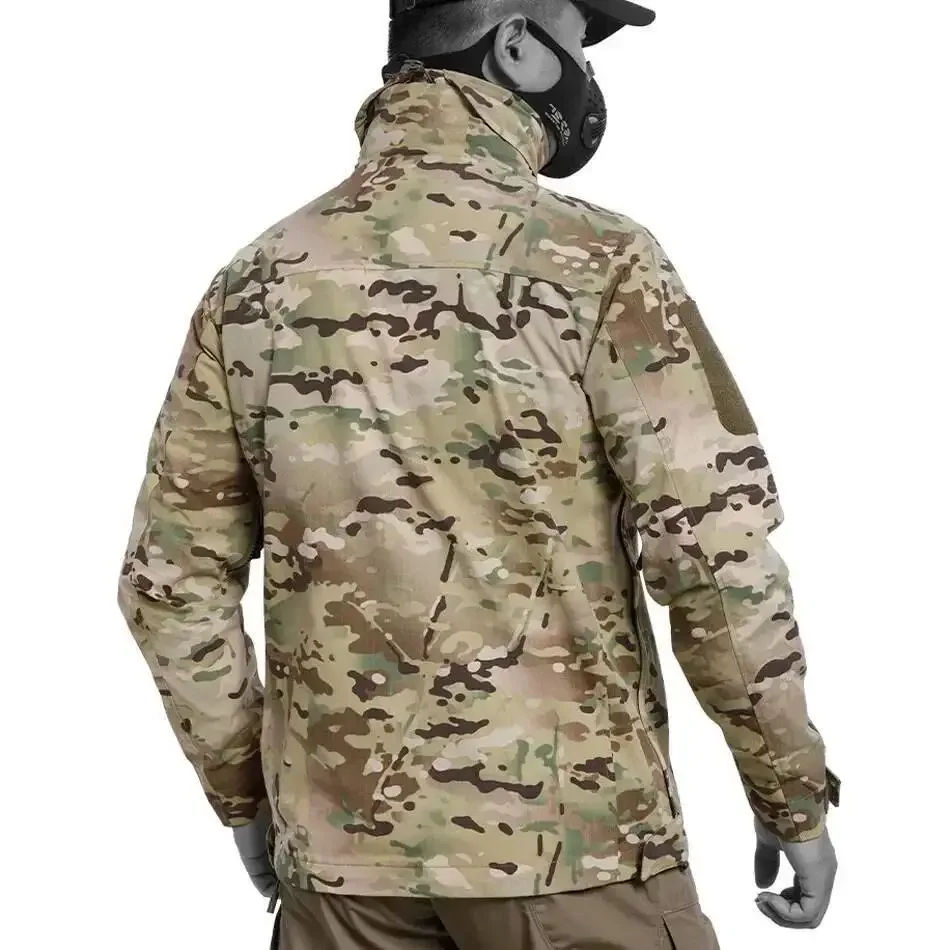 Man Hiking Commuting Tops Coat Tactical Softshell Breathable Wear Restant Waterproof Outoor Hunting Jacket