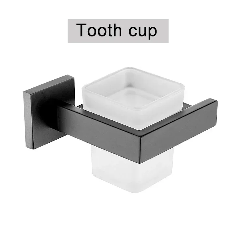 Gunmetal roestvrij staal badkameraccessoire hardware handdoekenrek, toiletrolhouder, badjashaak, handdoekstang