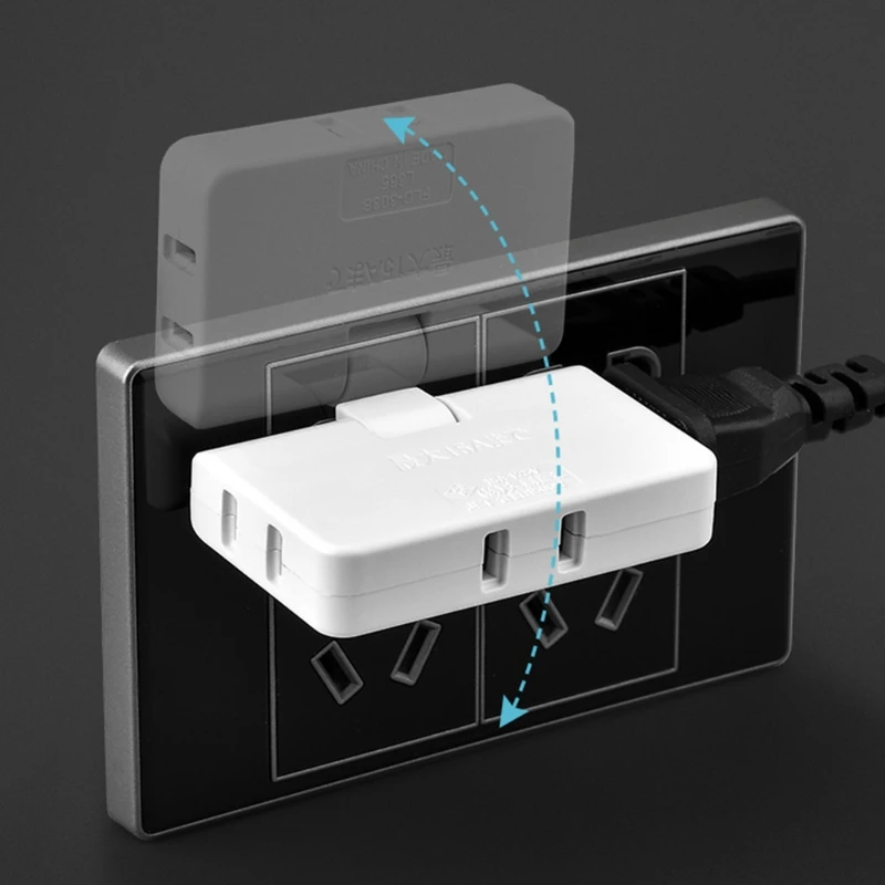 DX62 Outlet Saver 2 Prong Plug Extension Adapter 2 Outlets - Image 5