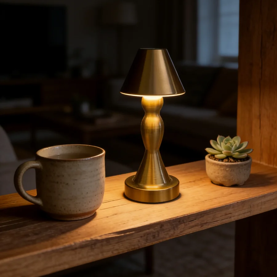 1PC Luminária de Mesa Vintage  - Ambient Light Bar Usb avaliação e preço