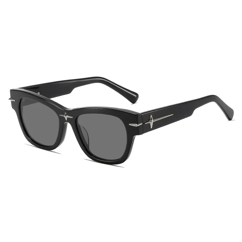 

2025 New Plate Sunglasses - Retro Spice Girl Inspired Personalized Design, High-End Street Fashion Trendy Versatile Shades