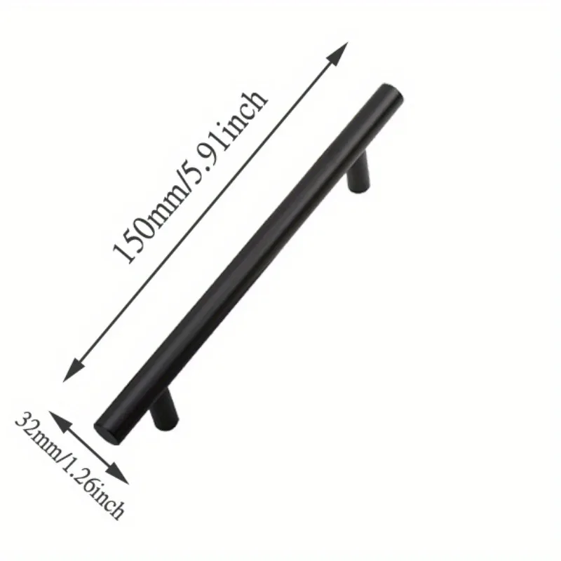 Handles Drawer Cabinet Furniture Kitchen Handles for Cabinet Knob Door Drawer Furniture Kitchen Knob Black All-match Simplicity