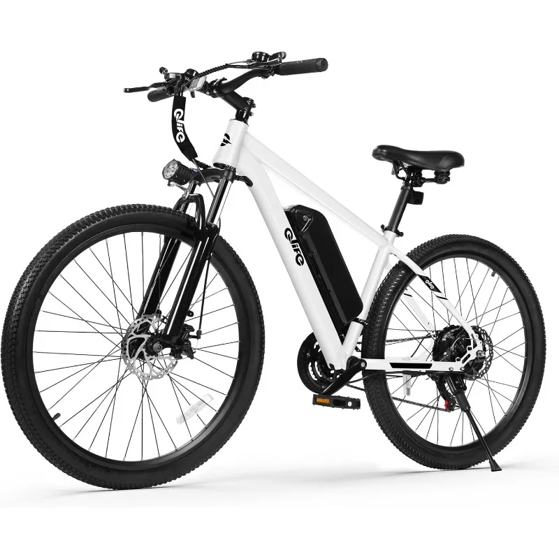 

Qlife Racer Electric Bike for Adults - 21-Speed Mountain Lightweight Ebike with Peak 1000W/750W 25MPH/22MPH Brushless Motor