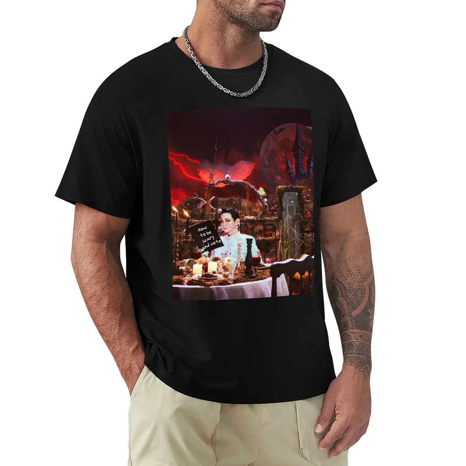 

Key Gasoline Horror T-Shirt affliction shirts Funny t-shirt summer top graphics men tshirt