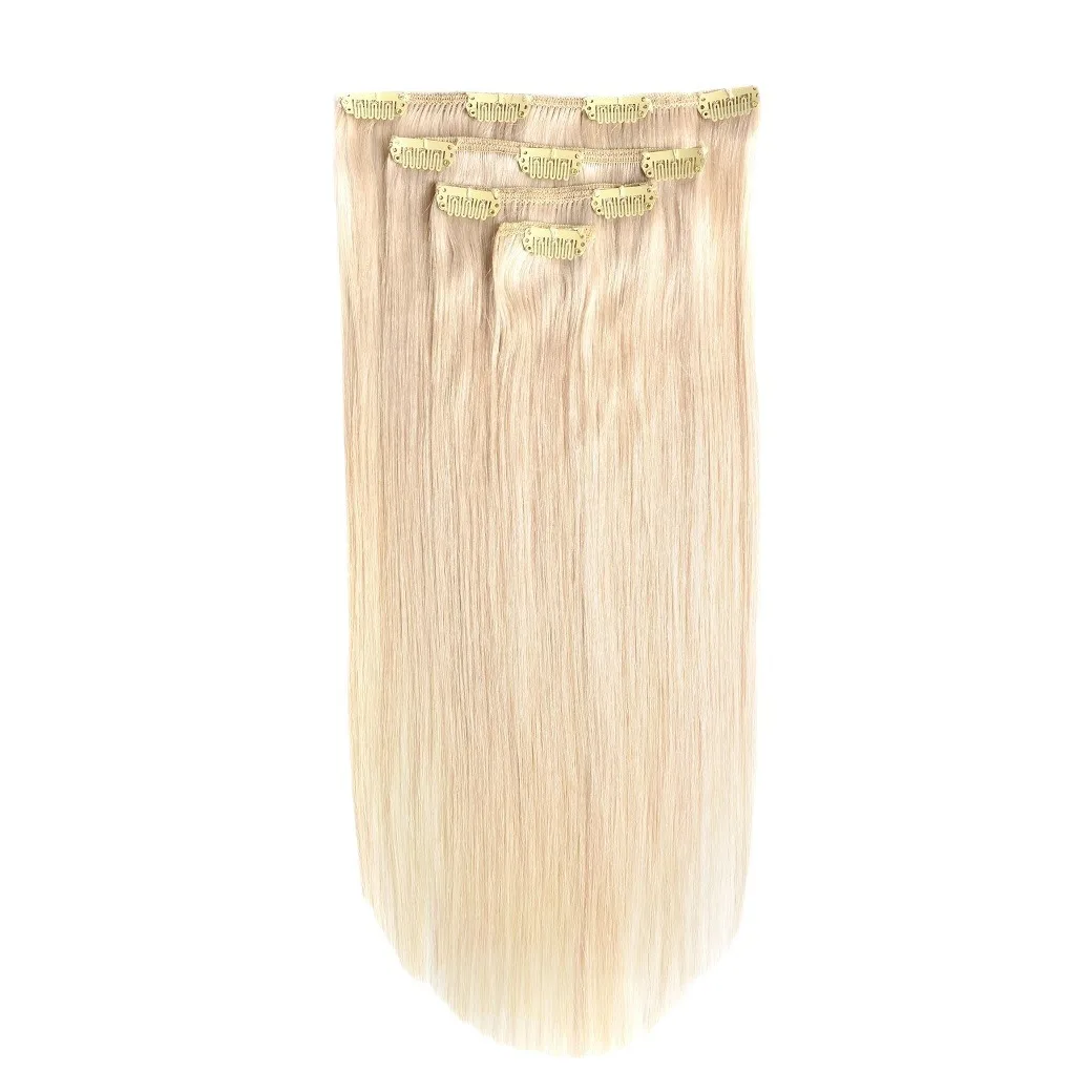 شعر مستعار، شعر مستعار، مشبك شعر نسائي مستقيم، مجموعة شعر مكونة من أربع قطع، وصلة شعر مستعار بدون خياطة #5