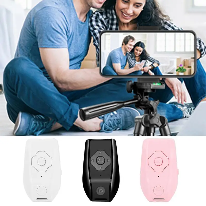 

Wireless Selfie Remote Control Fingertip Controller Wireless Portable Remote Control Selfie Button Cellphone Camera Shutter