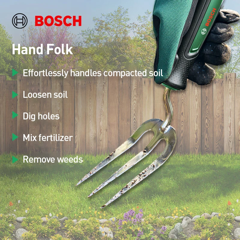 

Bosch Multifunctional Handheld Gardening Tools Hand Rake and Scale Shovel Tools for Garden Planting Garden Cleaning Hand Tools