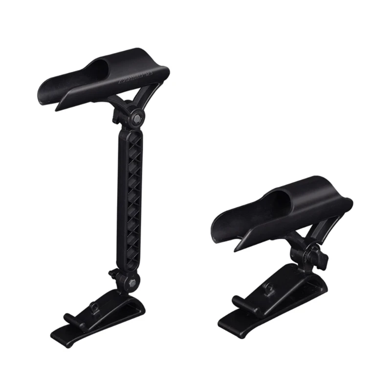 U13C 2Pcs Adjustable Bucket Rod Holder Folding Plastic Fishing Rod Rack Folding Poles Support Stand Ice Fishing Accessories
