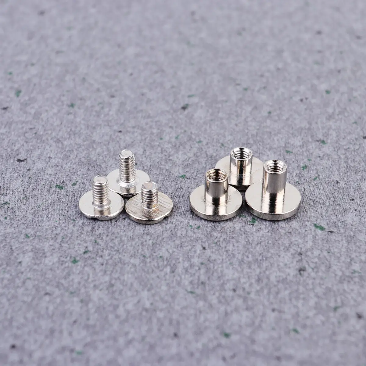 

30 шт. профессиональных винтов-заклепок с плоской головкой, медные крепежные элементы для ноутбуков, багажных ремней, рукоделия и DIY, строгое качество