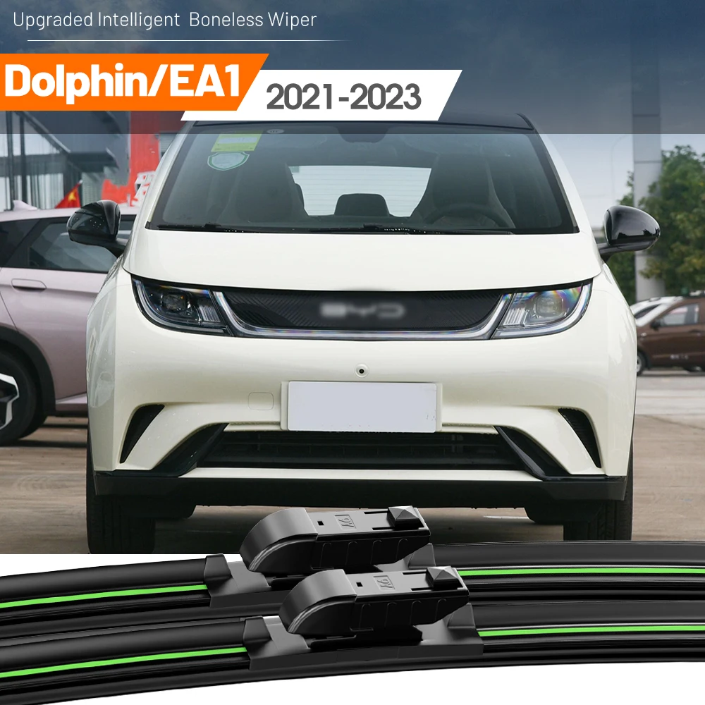 2pcs For BYD Dolphin EA1 2021-2023 Front Windshield Wiper Blades 2022 Windscreen Window Accessories