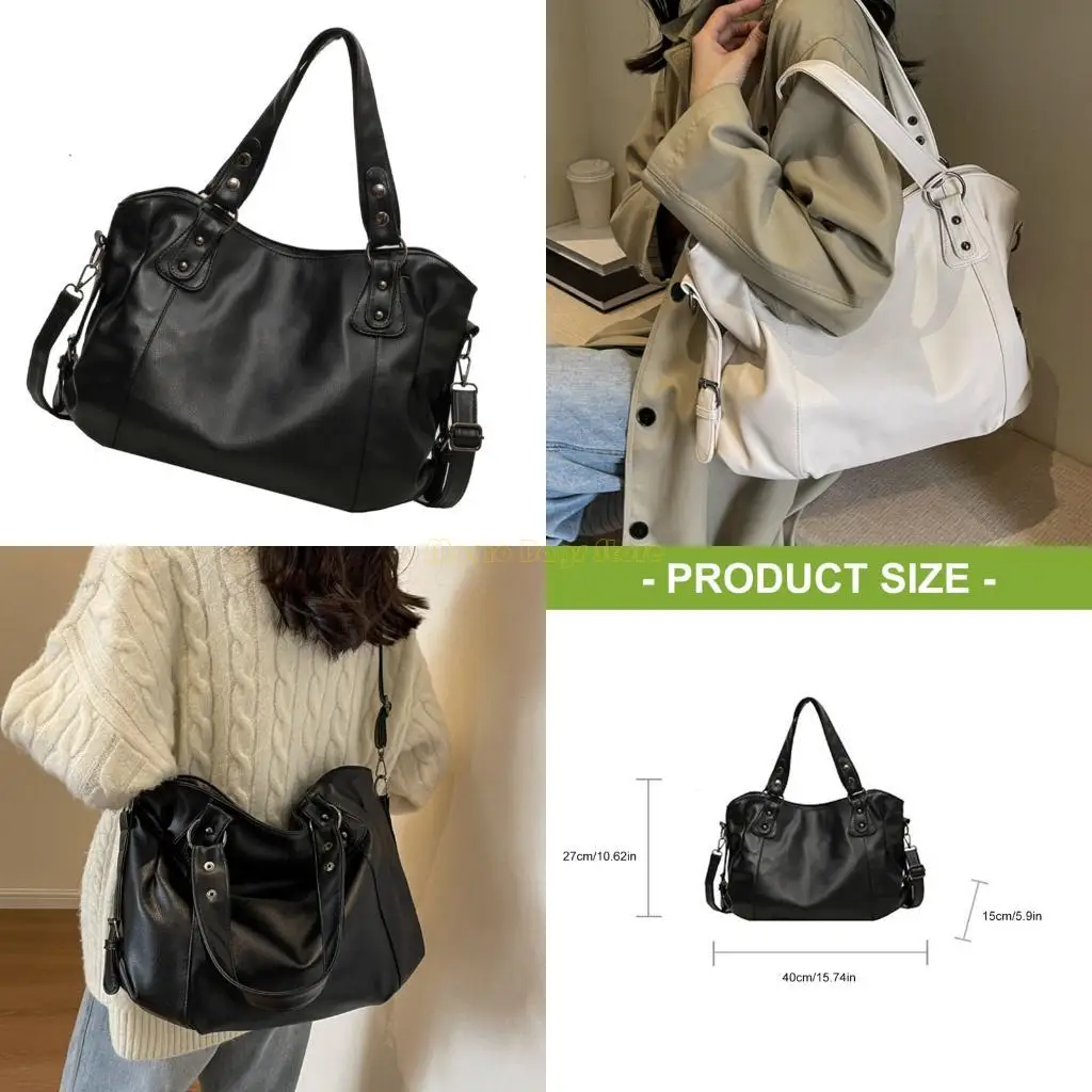 

X90D Stylish Korean Bag For Women Practical PU Spacious Crossbody Shoulder Bag Commuters Essential