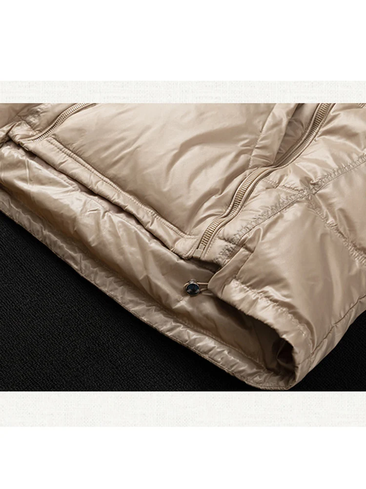 SEDUTMO Winter Fashion Duck Down Hoodies Coat Women Oversize Casual Warm Jackets Autumn Pocket Basic Parkas ED1748