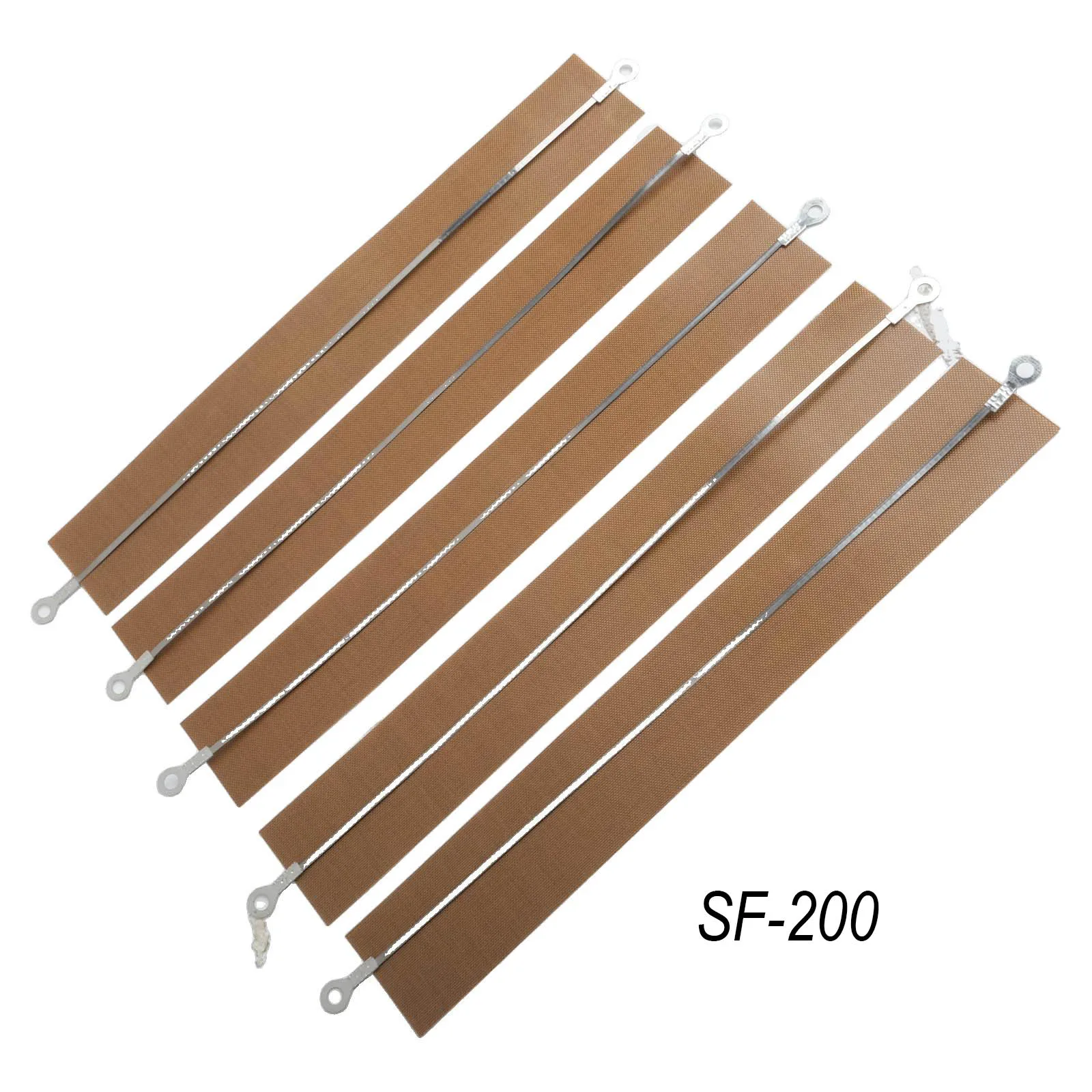 Color Brown Sealing Machine Heating Strip Hassle-free Maintenance Heat-resistant Material For SF-400 Sealing Machine