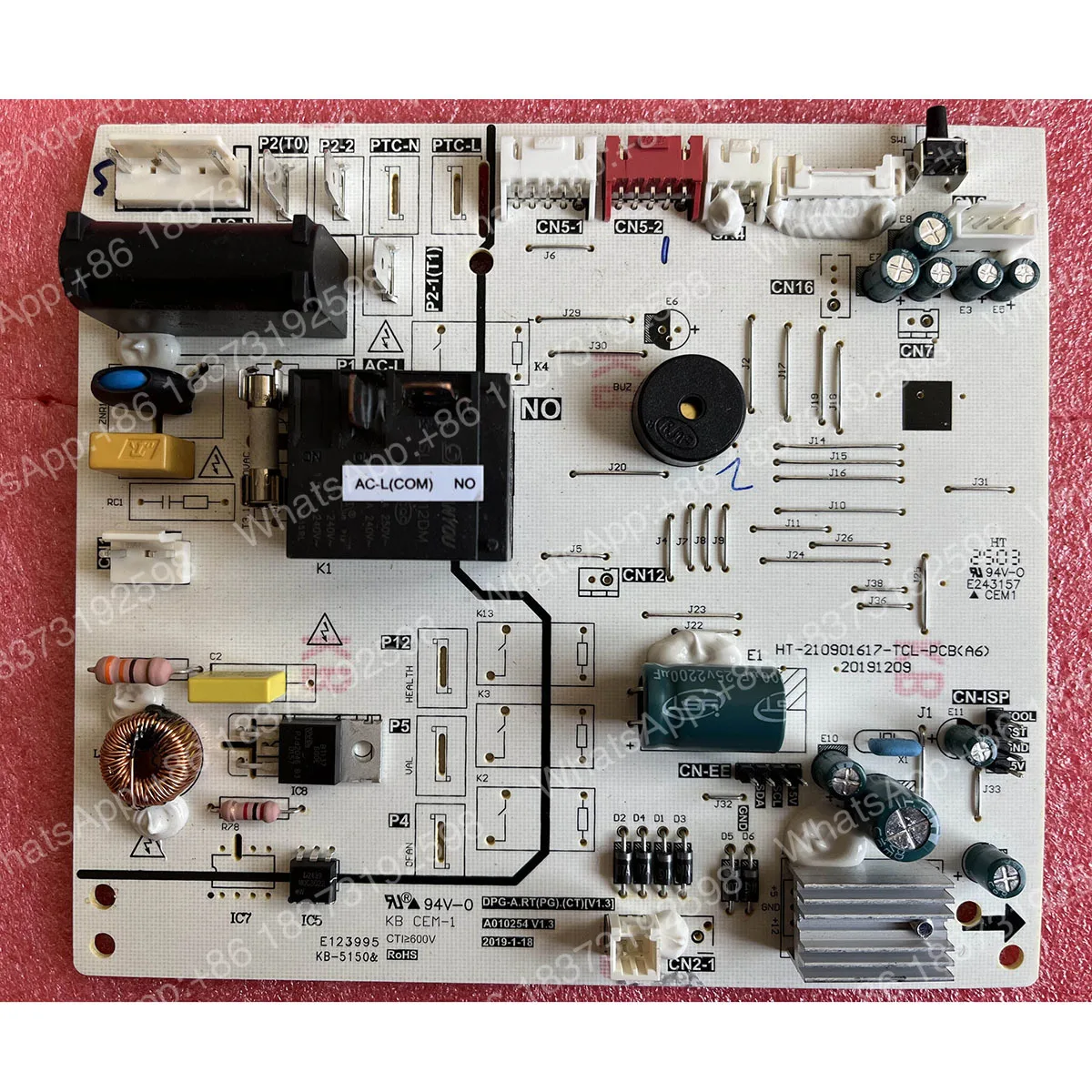 Placa de control principal del aire acondicionado HT-210901617-TCL-PCB (A6) A010254 V1.3 HT-210901617-TCL-PCB A5