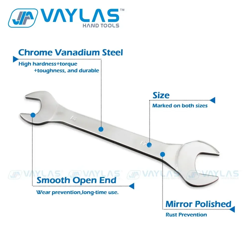Chiave universale aperta da 6-32 mm Chiave a doppia testa ultrasottile da 3 mm super sottile per chiavi per albero motore Set di utensili manuali di