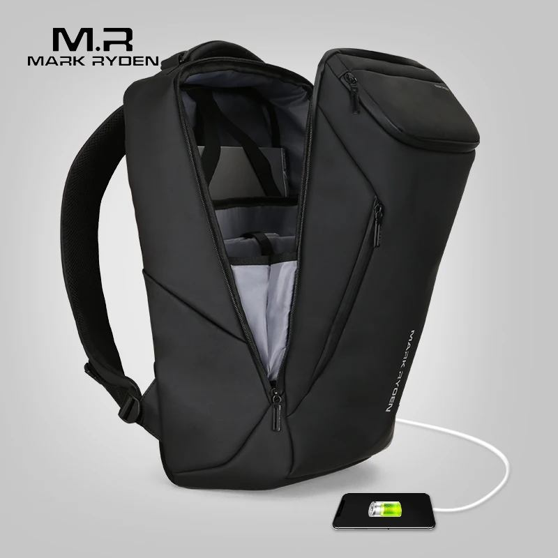 MARK RYDEN Multifunctional 15.6 inch Laptop Backpack Men Water Repellent