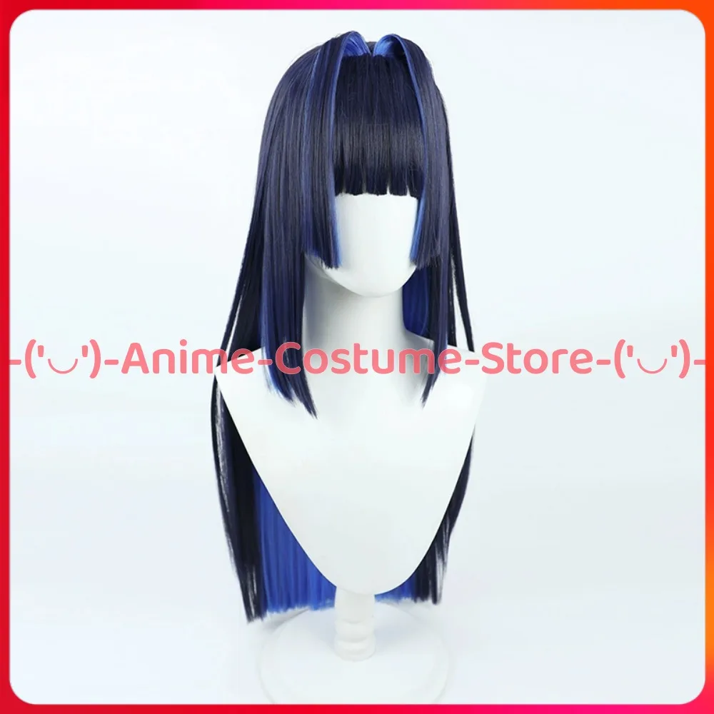 Hololive NL VTuber Ouro Kronii Cosplay Pruik Casual Outfit Anime Karakter Halloween Carnaval Feestkostuum Pruiken Synthetisch haar
