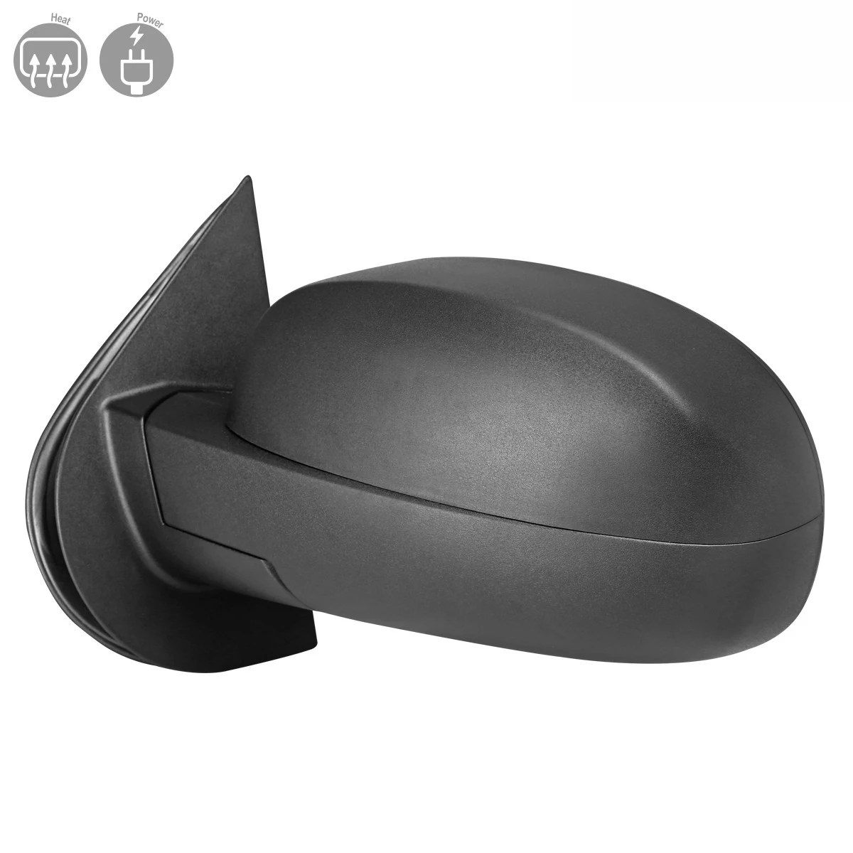 

Left Side Mirror Fits 2007-2013 Silverado Sierra Power Heated+Arrow LED Signal