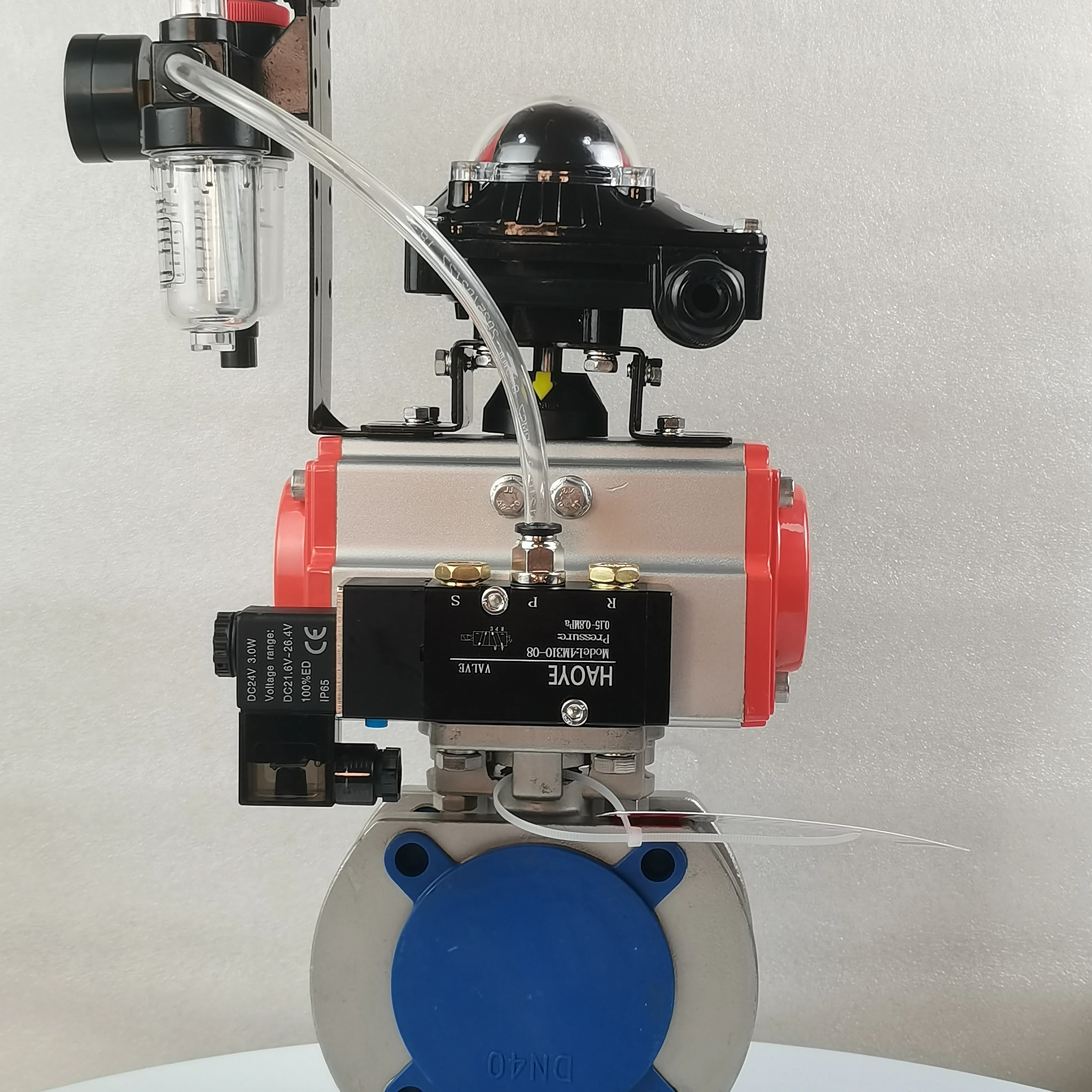

Top Selling DN40 Stainless Steel Pneumatic Clamp Ball Valve Customizable with OEM Support Including Ordinary Triple Fittings