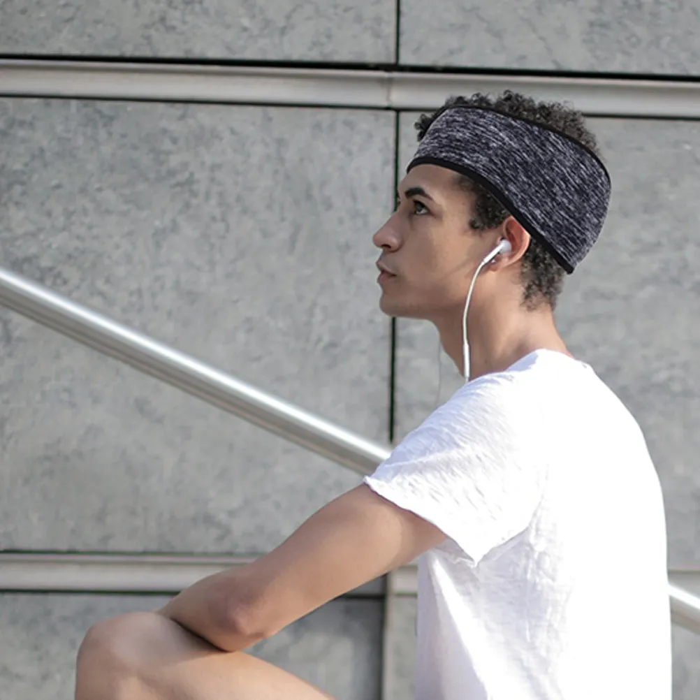 

2Pcs Sport Headband Ear Warmer for Men Women Thermal Running Headband Cold Weather Outdoor Protection Ear Covers for Cycling