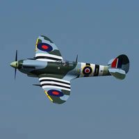 XFly Model 1200mm Spitfire Fighter 6 Channels All-Metal Shock Absorbing Landing Gear Electric Model Aircraft Fixed Wing PNP