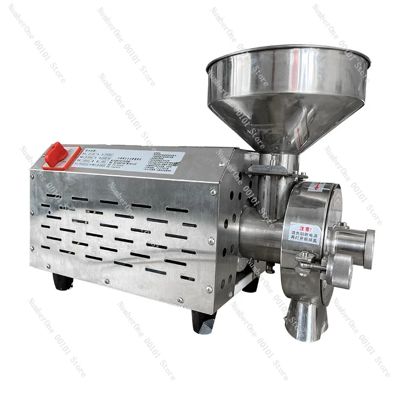 

Industrial Grain Grinder Machine - Stainless Steel Mill for Corn/Wheat/Rice, Home Powder Grinding & Crushing Equipment
