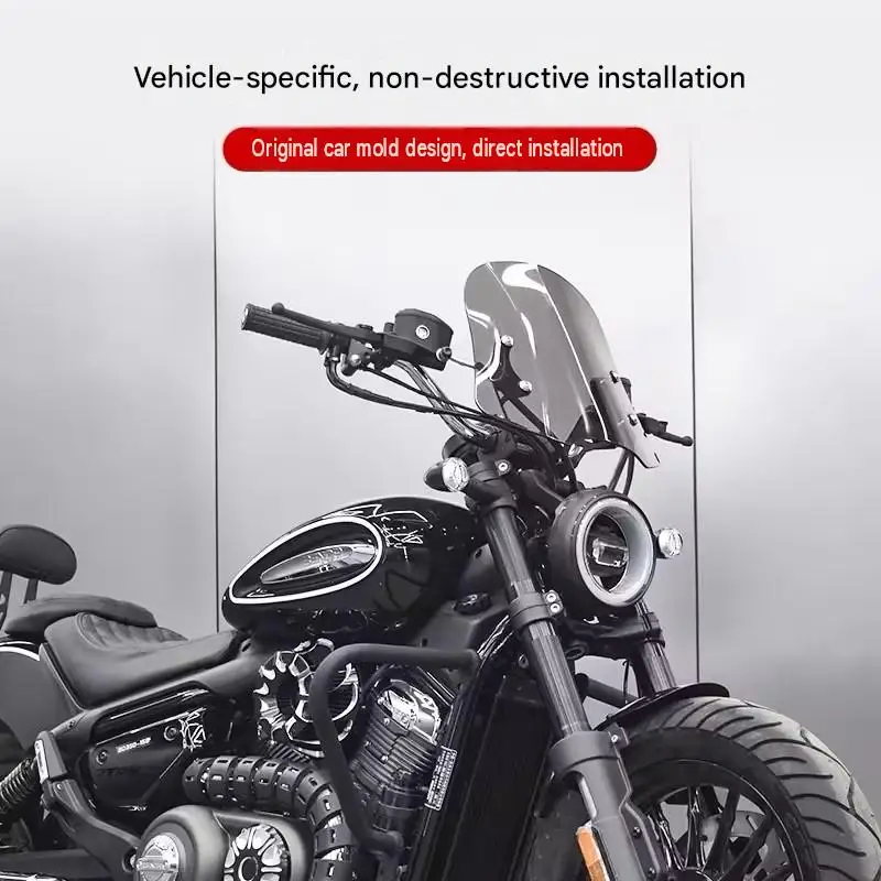 FOR BENDA CHINCHILLA 350 Front Windshield Wind Guide Cover Decorative Fairing Accessories