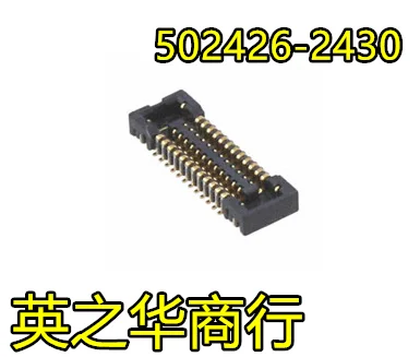 

30pcs original new 502426-2430 5024262430 05024262430 0.4mm spacing 24pin female base