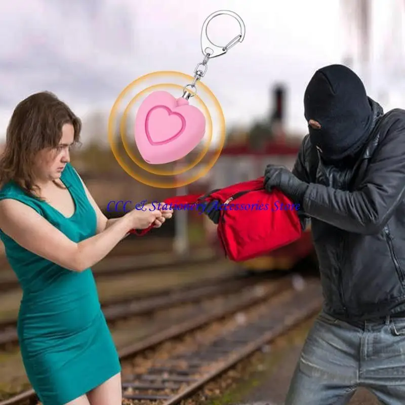 Q1JC الدفاعات الذاتية صفارات الإنذار تنبيه 125db شخصيات أمنية إنذار للنساء