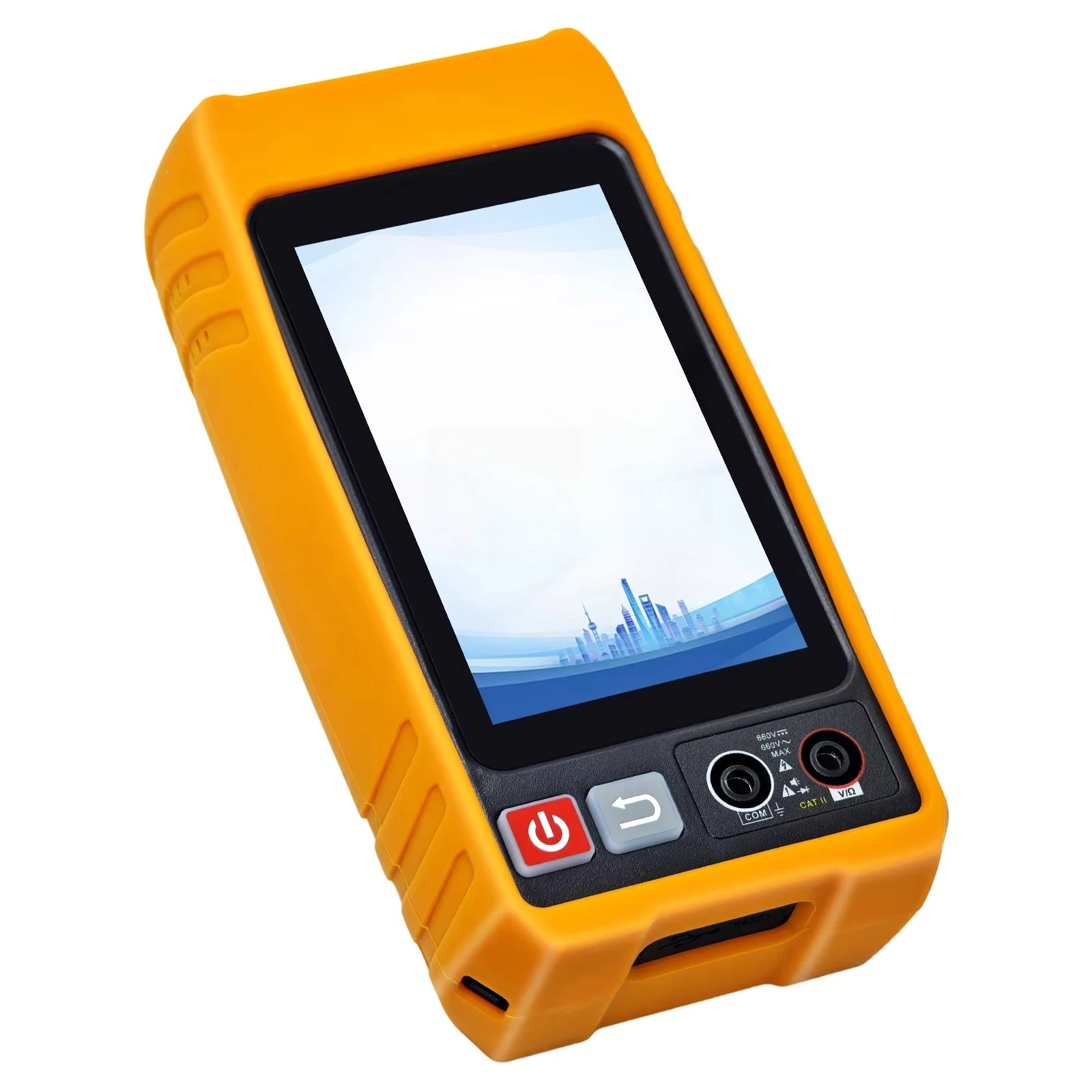 MOT-33 Professional OTDR Multi-function OTDR with Intelligent Multi-meter for Fiber Length and Network Testing Accessing Data