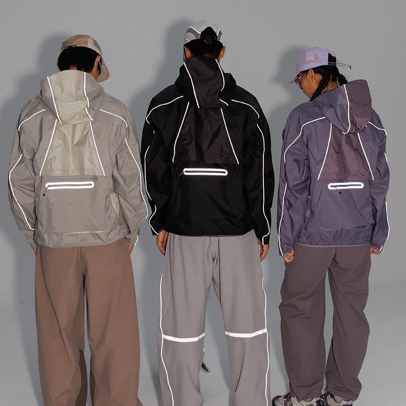 2-in-1 Transformable Outdoor Jacket & Cycling Suit: Master 3 Styles (Single/Layer/Combine) for All-Weather Adventure Unisex
