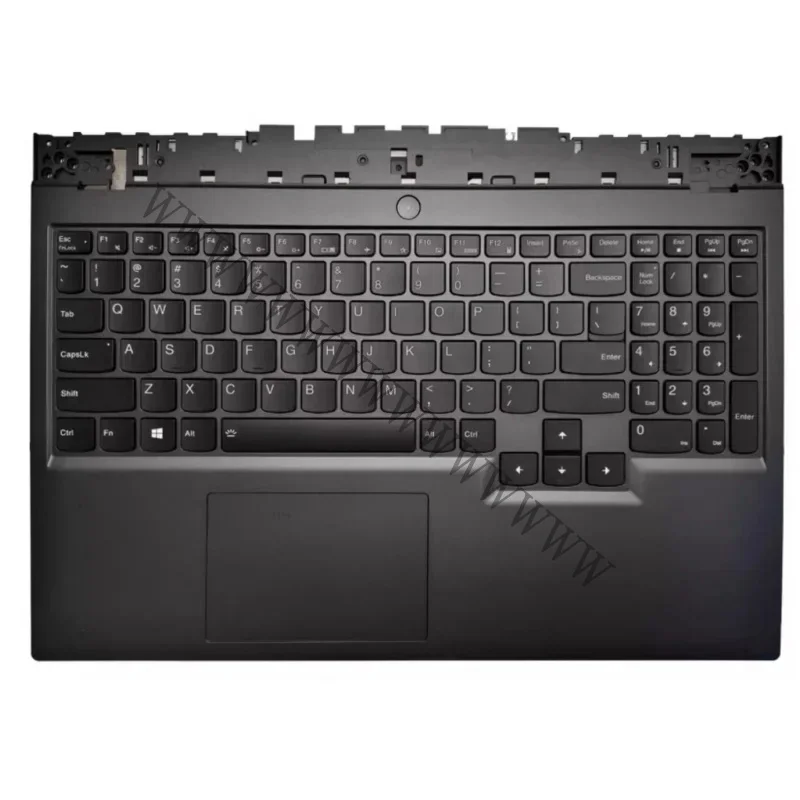 HDT nuevo teclado negro cubierta superior cubierta de reposamanos/cubierta de Base inferior para Lenovo Legion 5 15IMH05 15ARH05 Y7000 R7000 2021