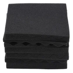 12 pieces/set Of Sound Proof Cotton Practical Foam Recording Studio Sound Absorbing Board Wave Sound Proof Sponge Material