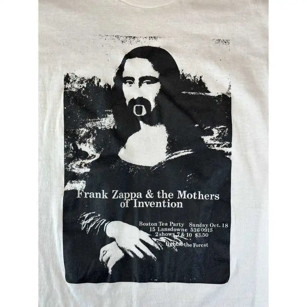 

Vintage Frank Zappa & The Mothers Of Invention Mona Lisa T-shirt EL135