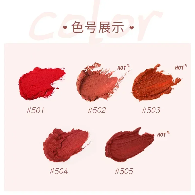 BABREA Original Matte Velvet Lip Gloss Long-Lasting Waterproof Women's Lipstick Lip Tint Glaze Korea Makeup Cosmetics