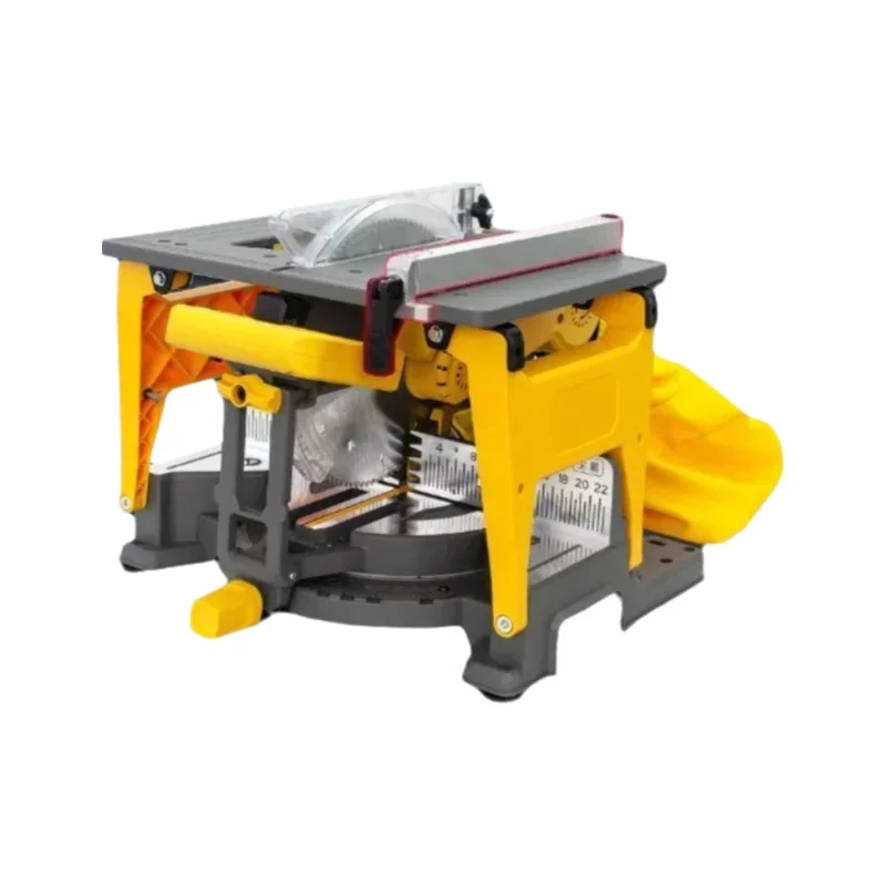 Piła ukośnica 255 mm, uniwersalna piła do drzwi drewnianych i listew przypodłogowych, bezpyłowa piła kompozytowa do obróbki drewna.