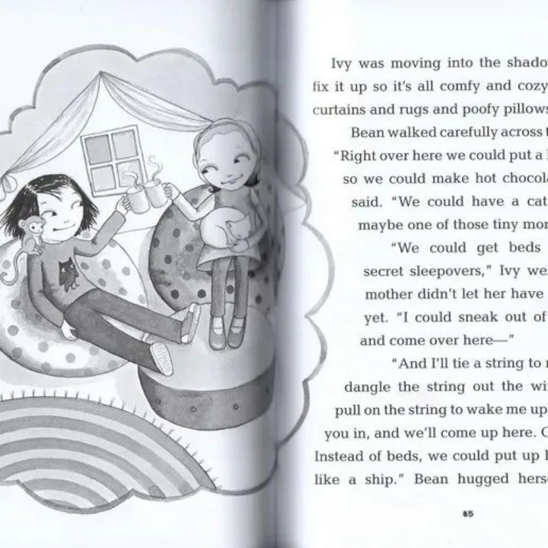 11 Books/Set English Picture Ivy and Bean Comic Bridge Story Girl Daily Reading Book Age 6-14