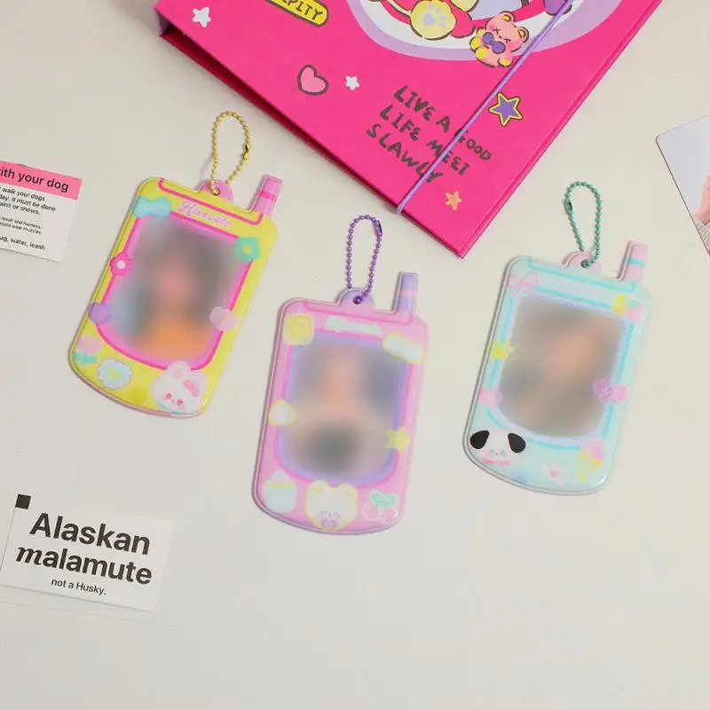 휴대폰 모양 4 가지 옵션 절묘한 비고, 휴대용 내구성 사진 앨범, PVC, 귀엽고 독특한 멋진 선물 아이디어, 1 개, 2 개