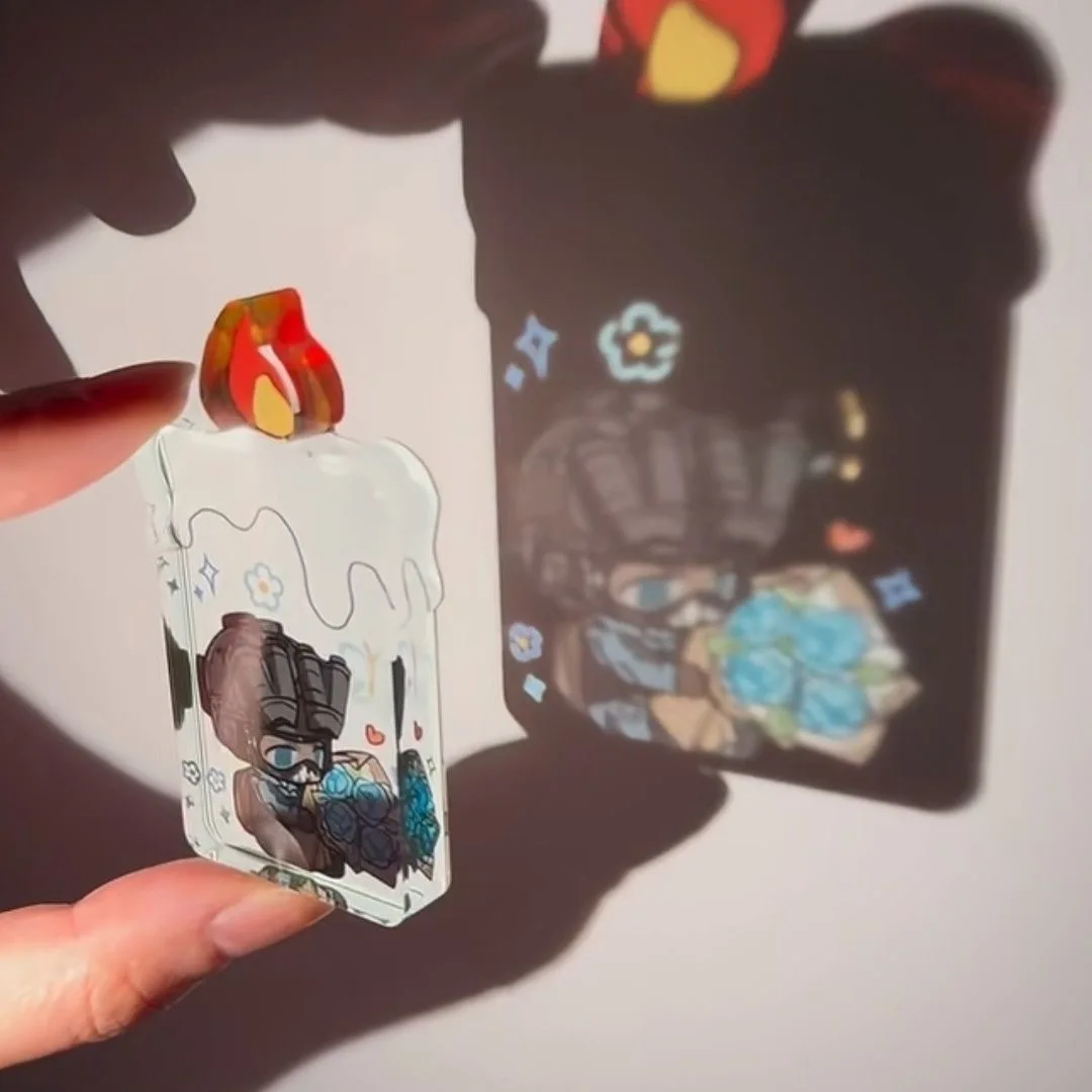 codCosplay Отме тематическая акриловая плитка с высококачественным внешним видом и милыми декоративными предметами для друзей в качестве подарков.